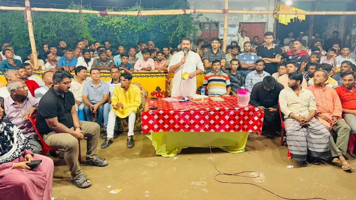 তারেক রহমানের ৩১ দফা বাস্তবায়নে হাতিয়াতে উঠান বৈঠক